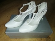 Buty ślubne białe r. 36