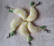 Breloczek do torebki, plecaka, kluczy. Handmade. Cytrynka. Prezent.