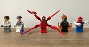 Lego figurki CARNAGE VENOM,  sh678 Ghost Rider, Spider Man + 2 inne