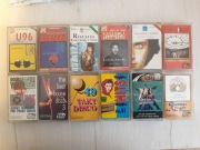 12 kaset U96 Rozalia The Twins Lionel Richie dance techno PRL Marky Mark