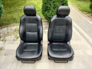 Fotele samochodowe ekoskóra czarne 