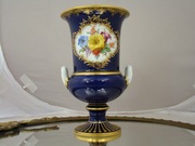 Miśnia  Wazon Kobalt 19 cm.