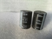 Kondensator 180uF/400V Nichicon  25 x 40 mm  1szt