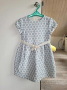 Mayoral elegancka sukienka 122 cm żakardowa