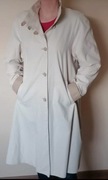 Kremowy Płaszcz damski Fashion Collection 