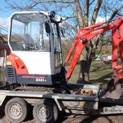 Usługi minikoparką