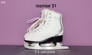 Raz założone łyżwy figurowe dla dzieci - rozmiar 31 - 20,7 cm [#20]