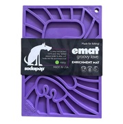 Mata do lizania SodaPup groovy love design rozmiar S