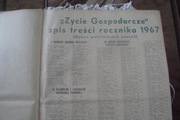 TYGODNIK ŻYCIE  GOSPODARCZE 1967 R.