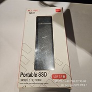 Dysk ssd portable 8TB (8000GB) usb-c , org. opk.
