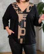 Megi stylowa bawełniana bluzka 2xl 48 50 super jakość