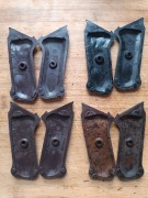 MP38 replika okładek, z nadlewkami do usunięcia