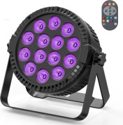 Reflektor LED PAR 84W RGBW DMX pilot disco DJ scena