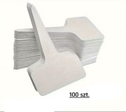 Etykiety do znakowania sadzonek roślin. 100 szt. Kolor biały.