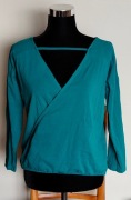 Turkusowa Bluzka Damska - Moraj Collections