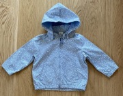 Nowa H&M niebieska wiosenna kurtka 74 cm 6-9m. SUPER modna dziewczynka