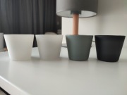 IKEA - Osłonki do małych kaktusów, sukulentów - 4 sztuki