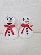 Bałwanek bałwan pluszak dekoracje świąteczna zawieszka 