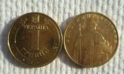 Ukraina UAH 1 hrywna 2010 KM# 209 Wielki książę Włodzimierz Waldemar Wielki