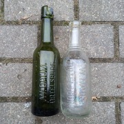 Butelka poniemiecka. Prusy wschodnie.  Ortersburg.  Szczytno.