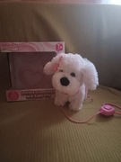 Piesek chodzący i szczekający.