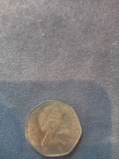 Stara moneta 50 pence