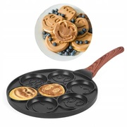 Patelnia do jajek i placków Konighoffer Buźki 26,5 cm granitowa