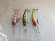 zestaw woblerów 6,5 cm 9,5g