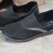 Obuwie damskie DrOrto r 39 czarne ze srebrnym