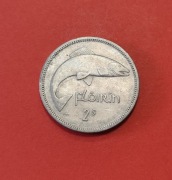 Moneta 2 szylingi 1964, Irlandia