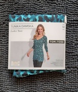 Tunika damska Tom&Rose M nowa niebieska bluzka