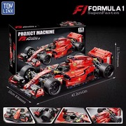 Zestawy do składania samochodów wyścigowych F1 1:10 klocki konstrukcyjne 