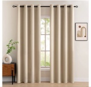 2 Zasłony 140x225cm. Zaciemniające Termiczne Na Przelotkach