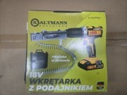 Wkrętarka z podajnikiem Kaltmann 2x Aku 2Ah + Walizka