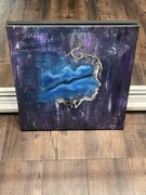 Obraz akrylowy „Cisza snu” 40x40cm, akryl na płótnie