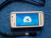 Nokia 5230 biało-srebrna