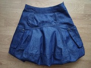 JEANSOWA SPÓDNICZKA BOMBKA ROZMIAR 122 128