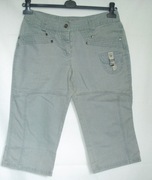 KRÓTKIE SPODENKI BERMUDY DAMSKIE JEANS rozm. L /40 (A098) 