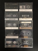 kasety magnetofonowe metalowe, chromy Maxell, Basf, TDK, Sony, Fuji 