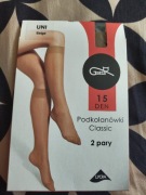 Gatta. Podkolanówki. Beżowe. 15den. 