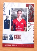 Oficjalna karta klubowa Wisła Kraków 2022/23 Dorian Gądek