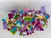 LEGO FRIENDS 1,3 KG 500 KLOCKÓW PŁYTKI, ZJEŻDŻALNIE, MEBLE, SCHODY  