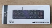 klawiatura MSI VIGOR GK41 LR US GAMING nowa oryginalna