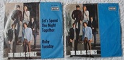 ROLLING STONES – 2 single (honky tonk woman…let`s spend the night)