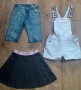 Spodenki ogrodniczki spódniczka 152 reporter young, h&m