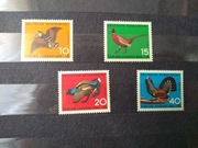 Znaczki Niemcy 1965 ptaki 