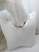 J91 Blueberry celebrytka koniczynki stal chirurgiczna