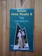 mapa "Szlaki Jana Pawła II Tatry"