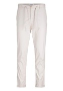 Spodnie męskie Jack & Jones tapered chino casual nowe białe 34/34