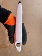 Klamka zewnętrzna drzwi lewy przód Hyundai i20 II 14-20 biała 